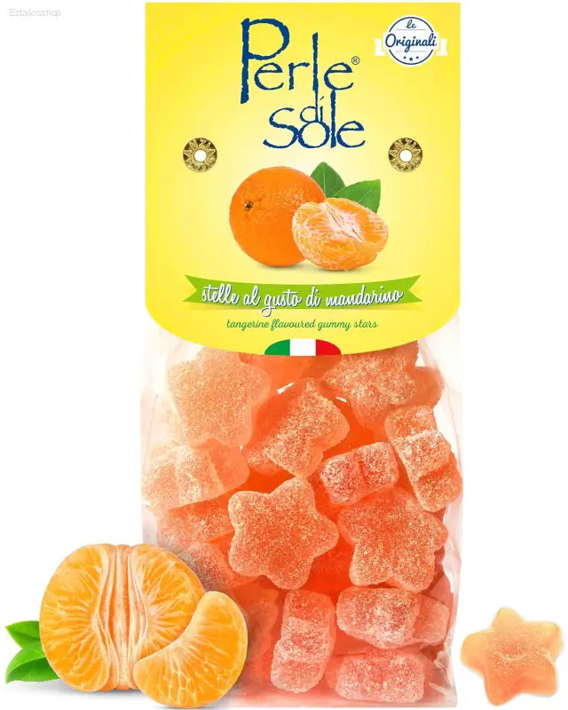 Perle Di Sole Italian Lemon Candy Drops - Lemon Hard Candy Individually Wrapped - Fizzy and Tart Citrus Candies (17.63 Oz | 500 G)