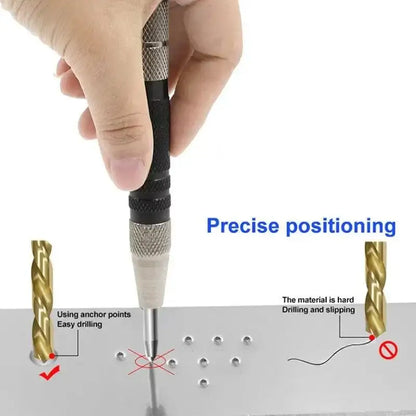 Spring-loaded center punch in Auto Center Punches & Glass Locators for accurate marking