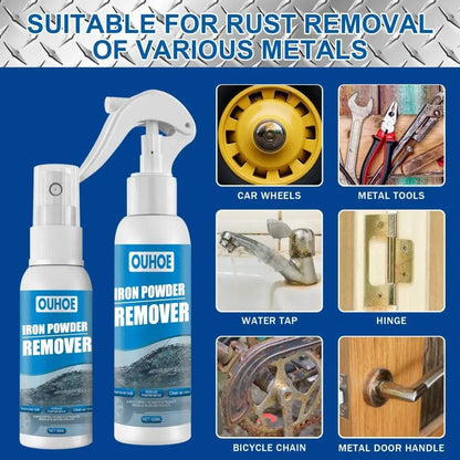 Auto Iron Powder Rust Remover Spray for Easy Protection - Estalios