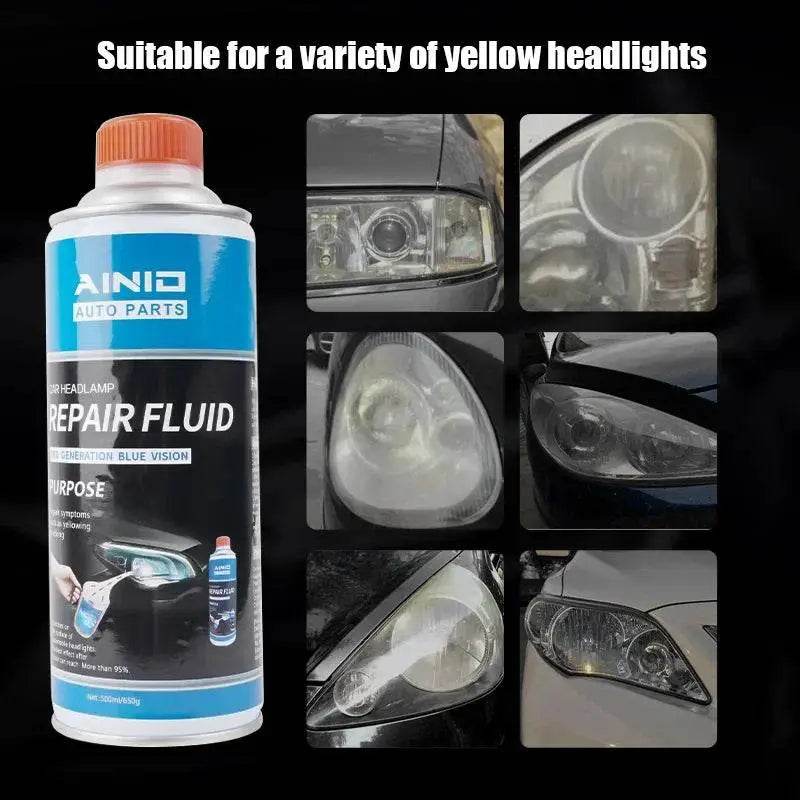 Automotive Headlight Polish Restoration Kit for Clarity - Estalios