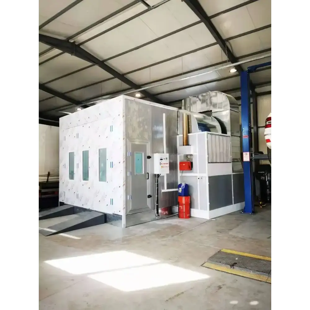 Industrial paint booth for efficient spray bake paint in Automotive Spray Booths