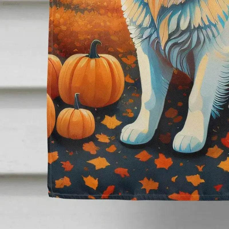Autumn Joy Dogs Flag: Unleash Fall Fun! - Estalios
