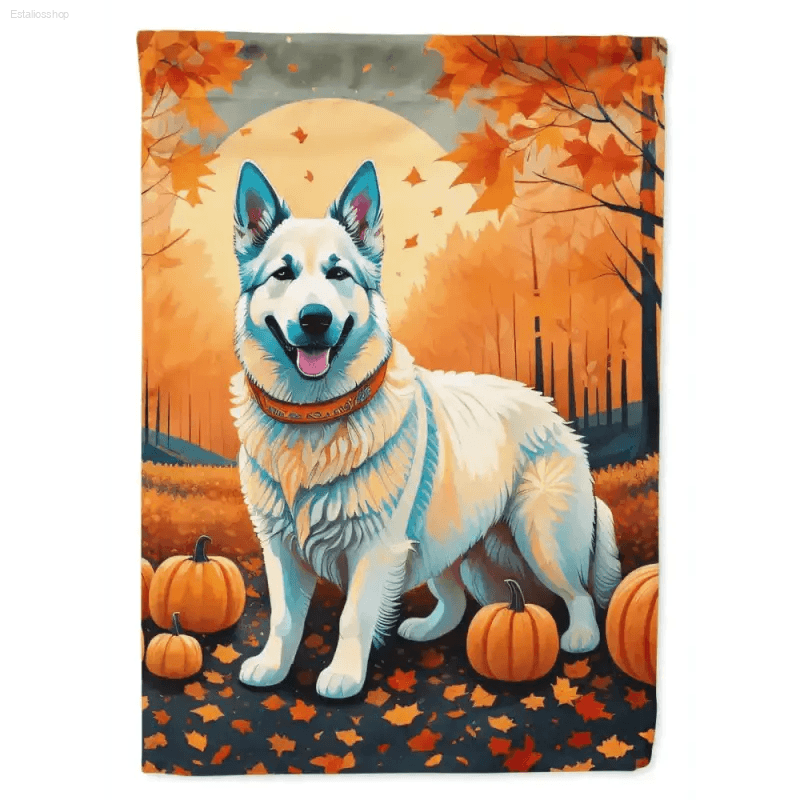 Autumn Joy Dogs Flag: Unleash Fall Fun! - Estalios