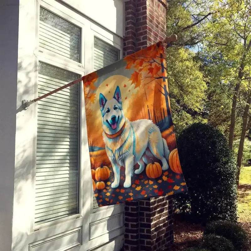 Autumn Joy Dogs Flag: Unleash Fall Fun! - Estalios