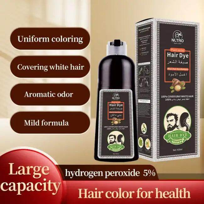 Vibrant Avocado Foam Dye Shampoo for Effortless Color - Estalios