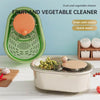 2025 New Fruit Cleaner Spinner, Fruit and Vegetable Washing Machine Large Multifunctional Fruit and Vegetable Scrubber with Brush and Fruit Washer Bowl for Home Kitchen - Estalios
