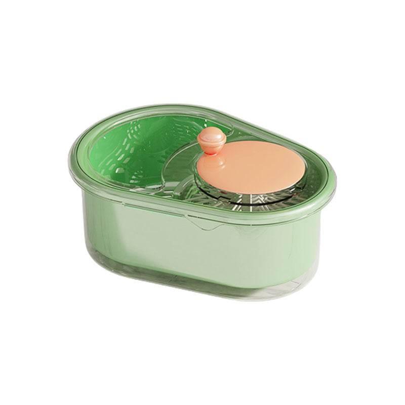 2025 New Fruit Cleaner Spinner, Fruit and Vegetable Washing Machine Large Multifunctional Fruit and Vegetable Scrubber with Brush and Fruit Washer Bowl for Home Kitchen - Estalios