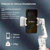 AXNEN A10 Handheld Gimbal Stabilizer with Fill Light - Estalios