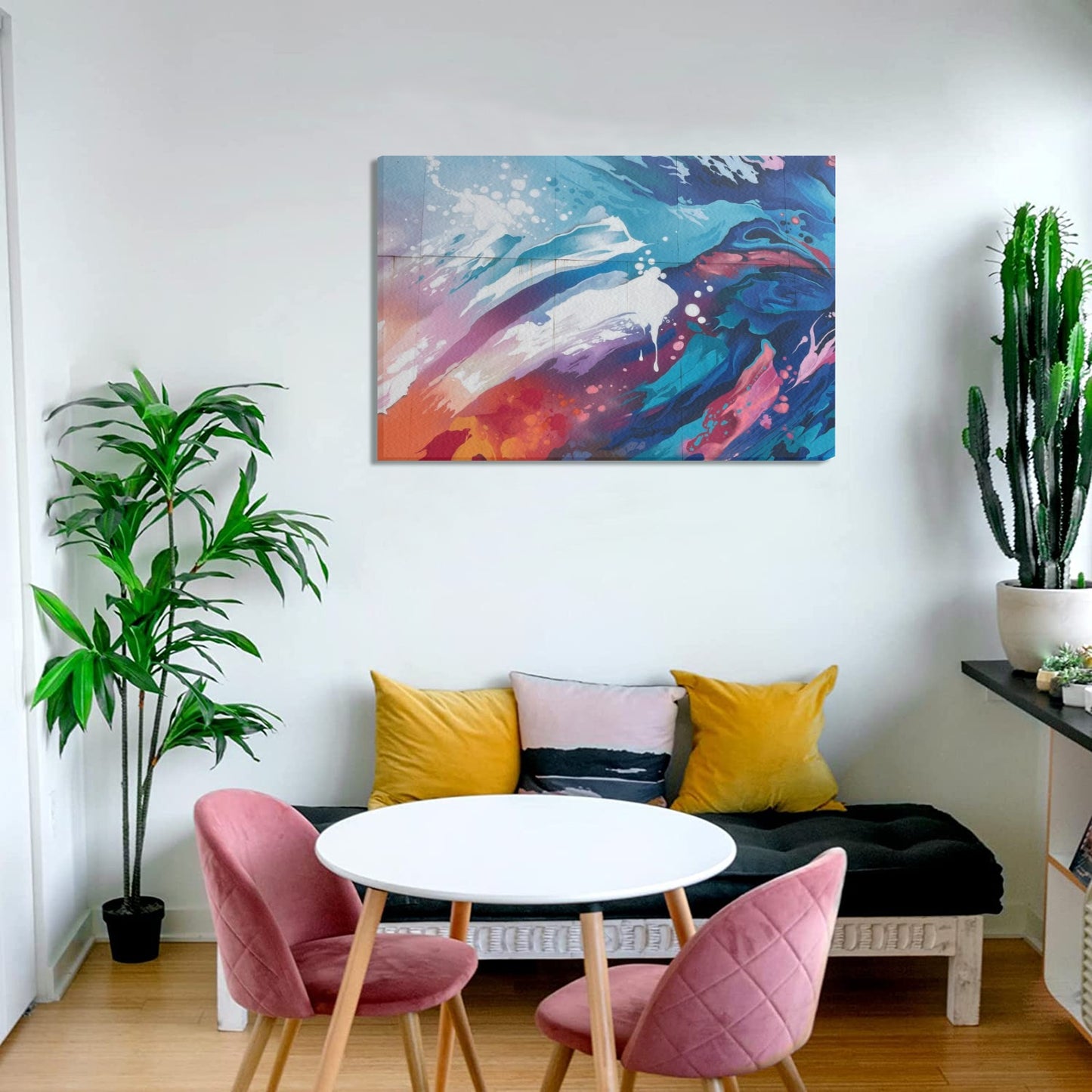 Frame Canvas Print 30"x 20" Made in USA for Home Decor