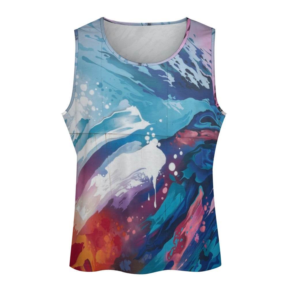 Men's Full print vest - Estalios