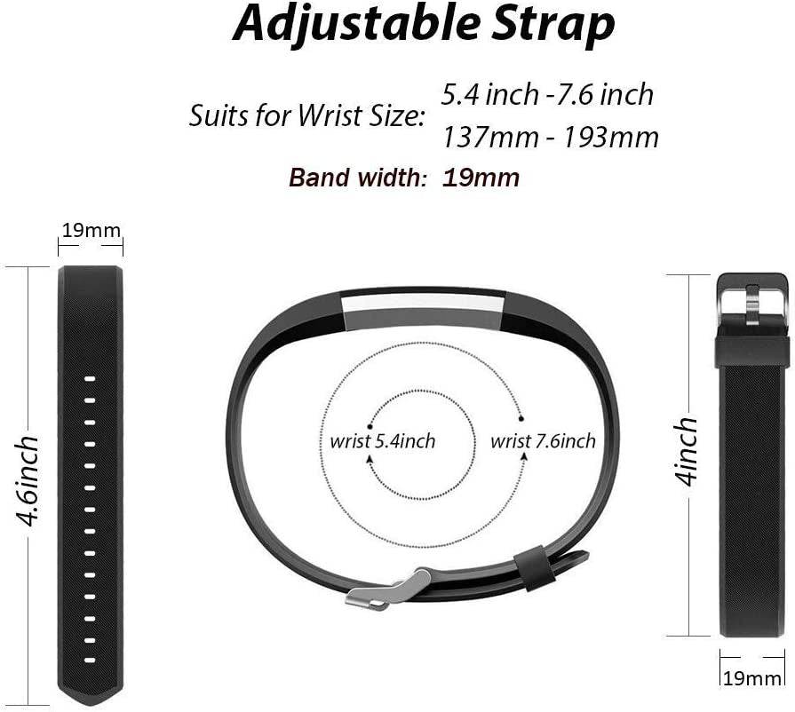 Veryfitpro ID115Plus HR Replacement Bands - Comfortable Fit - Estalios