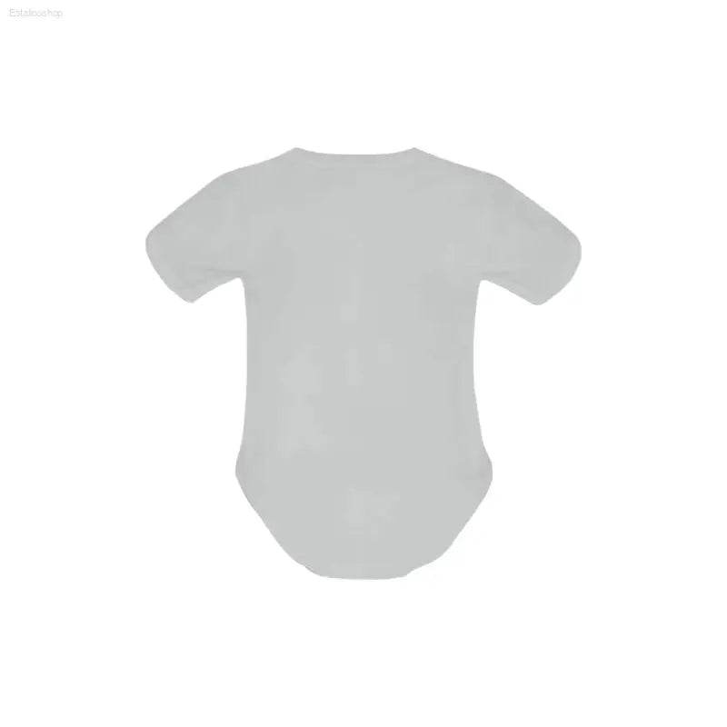 Baby Powder Organic Short Sleeve One Piece Model T28（One Side Printing） - Estalios