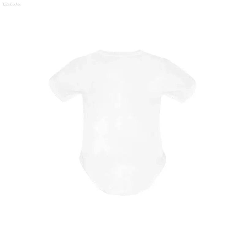 Baby Powder Organic Short Sleeve One Piece Model T28（One Side Printing） - Estalios