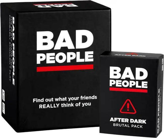 Fashion and Quality for Everyone: Stylish Apparel, Footwear, and More 

BAD PEOPLE Party Game + After Dark Expansion Set - Hilarious Adult Card Game for Fun Parties and Board Game Night - Estalios