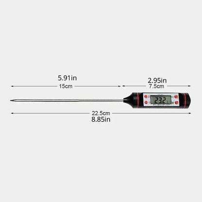 Baking Digital Food Thermometer with electronic probe for perfect food baking results