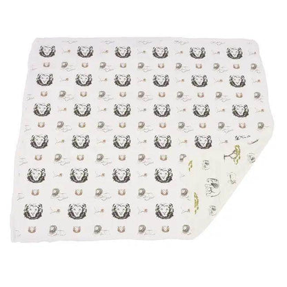 Wild Safari Baby Blanket and Scarf Set for Cozy Adventures - Estalios