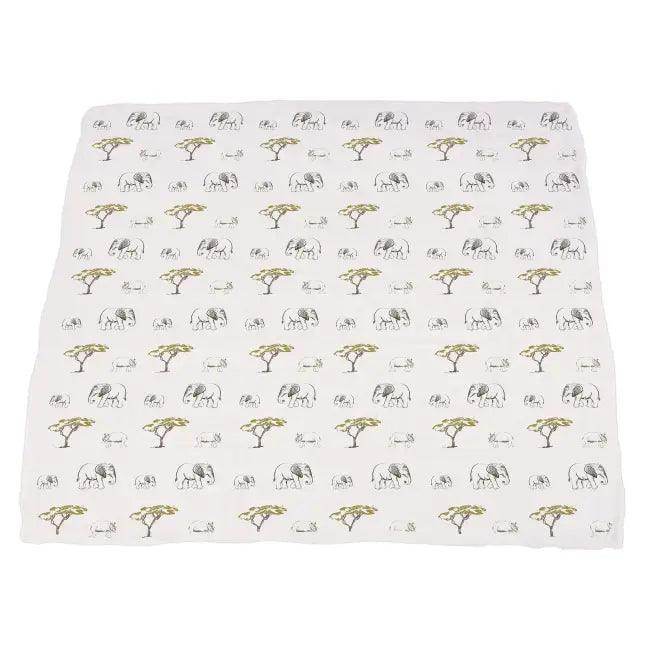 Wild Safari Baby Blanket and Scarf Set for Cozy Adventures - Estalios