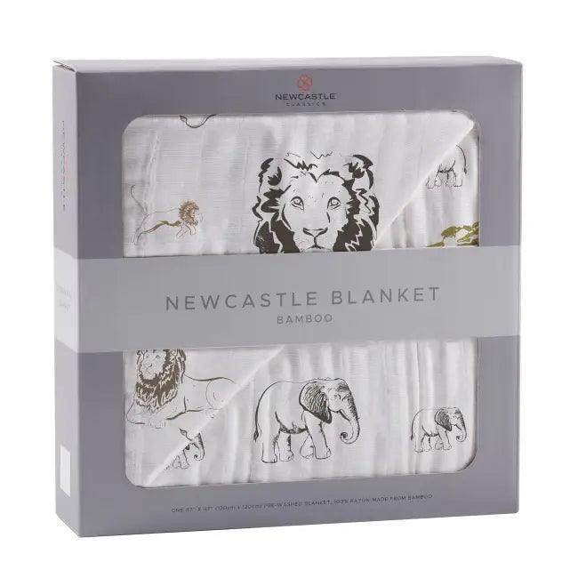 Wild Safari Baby Blanket and Scarf Set for Cozy Adventures - Estalios