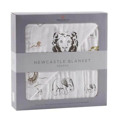 Wild Safari Baby Blanket and Scarf Set for Cozy Adventures - Estalios