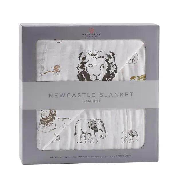 Wild Safari Baby Blanket and Scarf Set for Cozy Adventures - Estalios