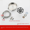 Bar Counter Cup Washer Sink High-Pressure Spray Tool - Estalios