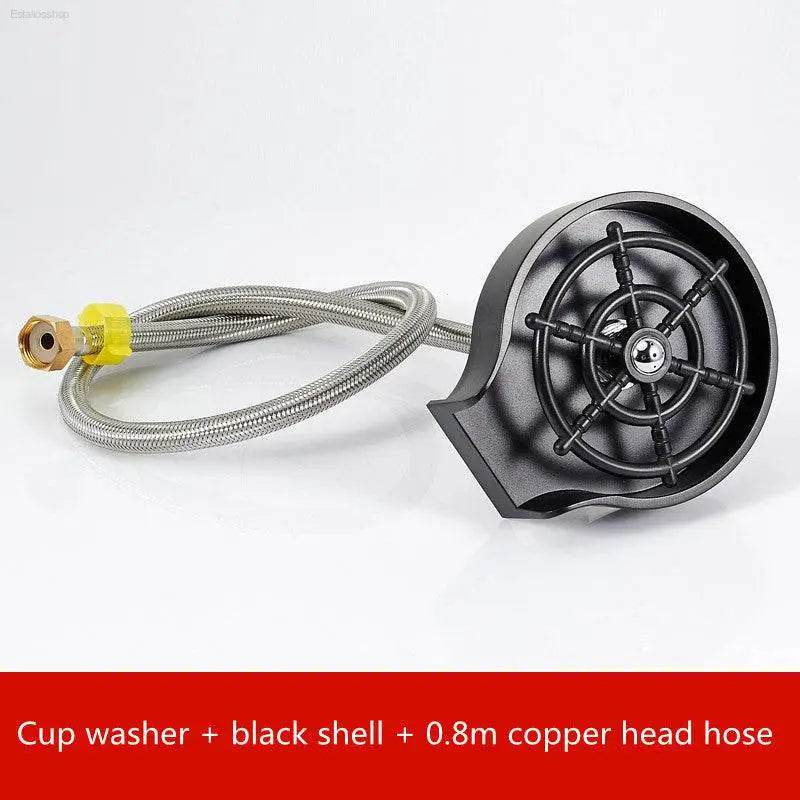 Bar Counter Cup Washer Sink High-Pressure Spray Tool - Estalios