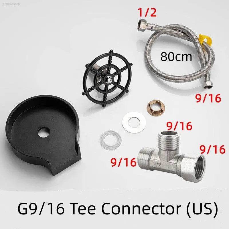 Bar Counter Cup Washer Sink High-Pressure Spray Tool - Estalios