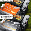 Barbecue Dustproof Silicone Cover And Baking Tray Pad - Estalios