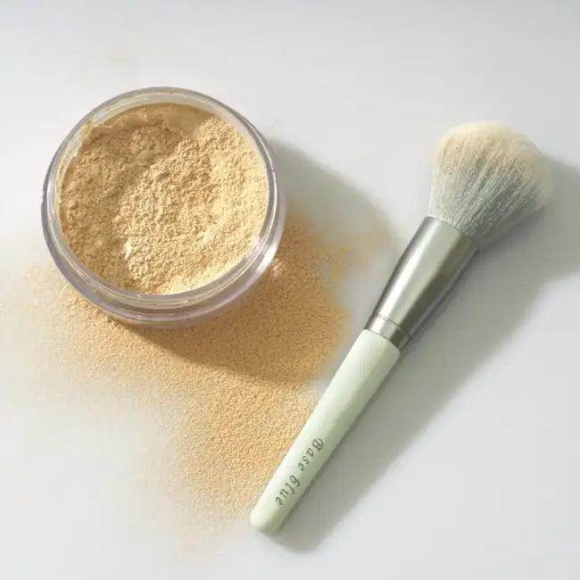 Radiant Makeup Brush and Powder Duo for Perfect Finish - Estalios
