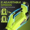 New-Cordless Leaf Blower – 2-Speed Electric Blower with 2 Batteries & Charger, Lightweight for Yard, Patio & Dust Cleaning