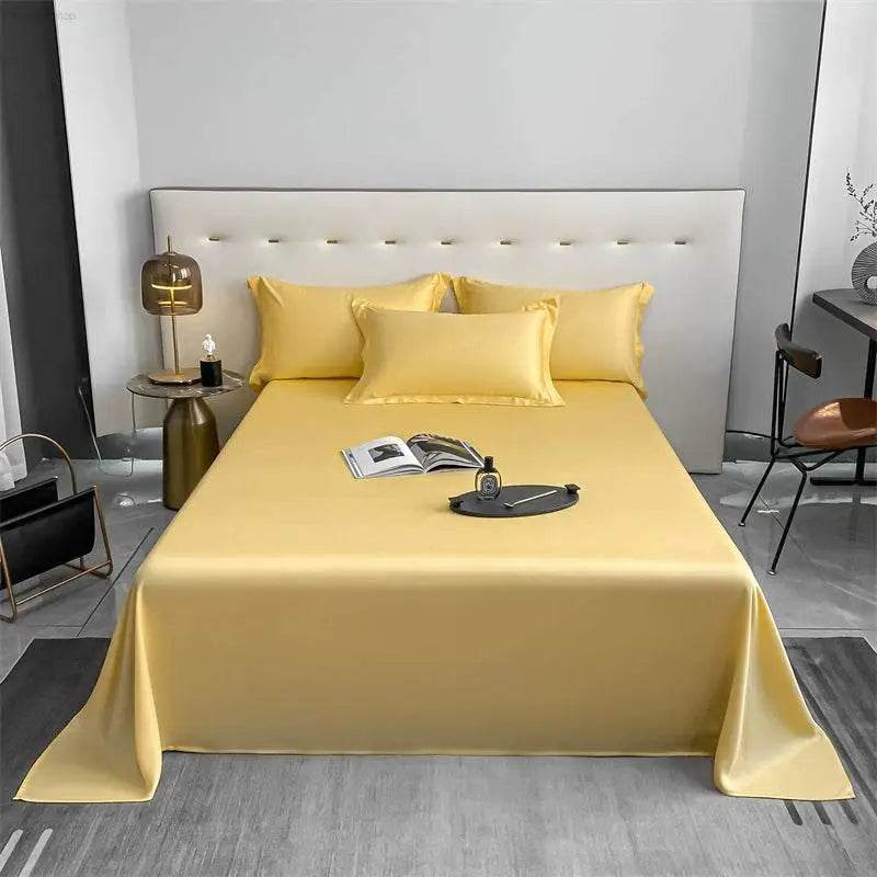 Bed Sheet Summer Cool Feeling Single Piece Pure Cotton 100 Cotton Single Double Dormitory Bed Sheet Thickened Non-Slip Non-Wrinkle a - Estalios