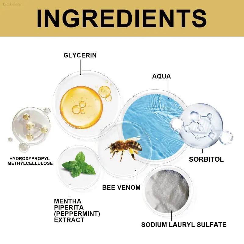 Bee Venom Gingival Toothpaste for Whitening and Fresh Breath - Estalios