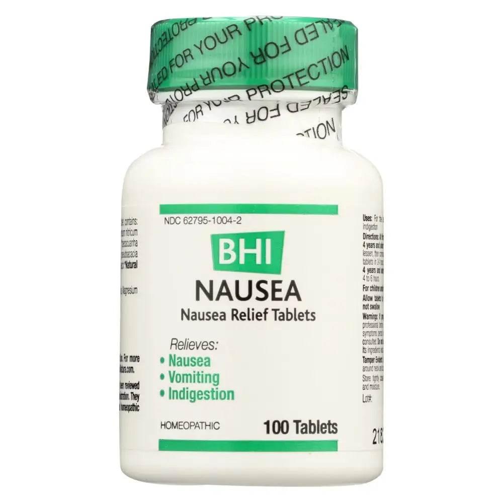 Bhi - Nausea Relief - 100 Tablets - Estalios