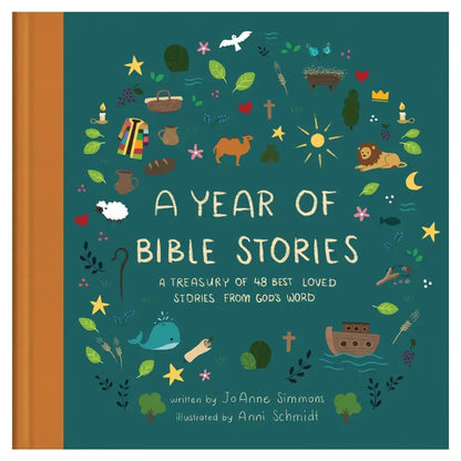 Children’s Bible storybook featured in Bible Stories Calendar Year product subtotal