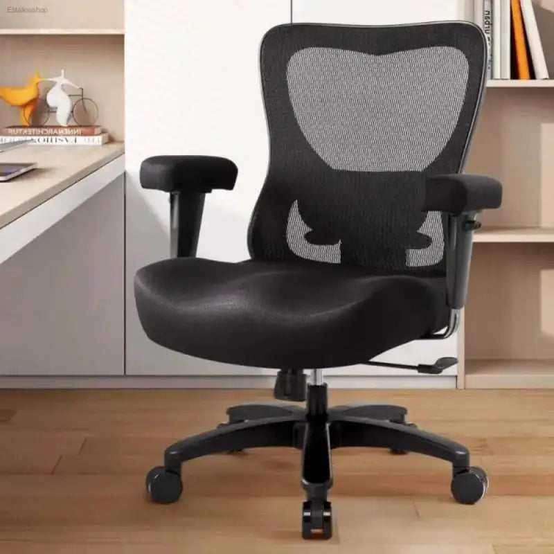 Big And Tall Ergonomic Office Chair With Heavy Duty Support - Estalios