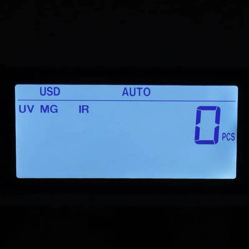 Bill Counterfeit Detector Money Counting Machine with LCD Display - Estalios