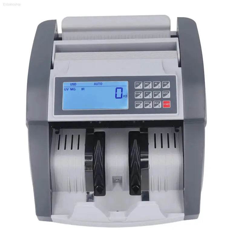 Bill Counterfeit Detector Money Counting Machine with LCD Display - Estalios
