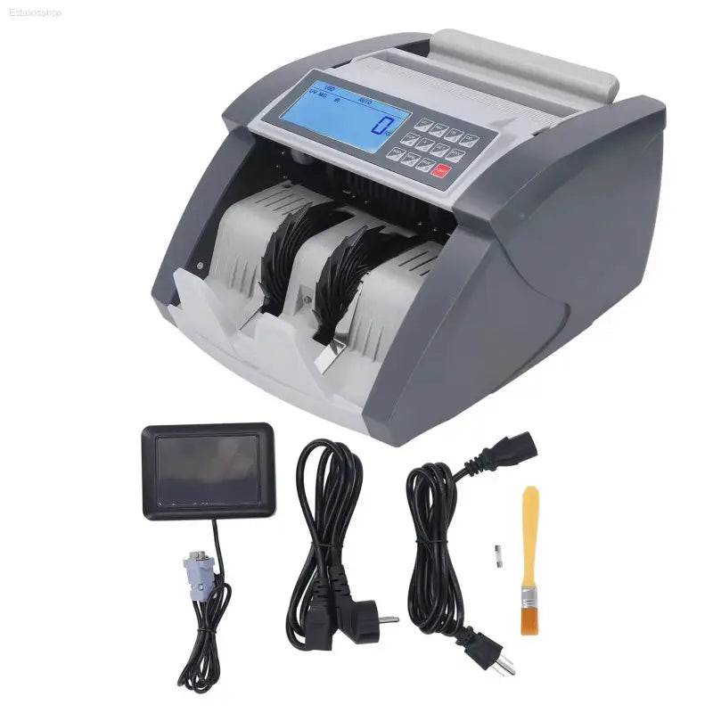 Bill Counterfeit Detector Money Counting Machine with LCD Display - Estalios