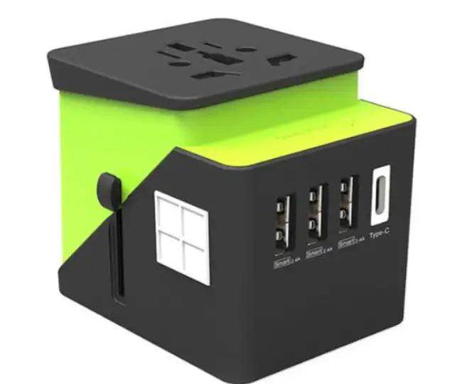 Universal Travel Adapter Conquer Outlets Worldwide Effortlessly - Estalios