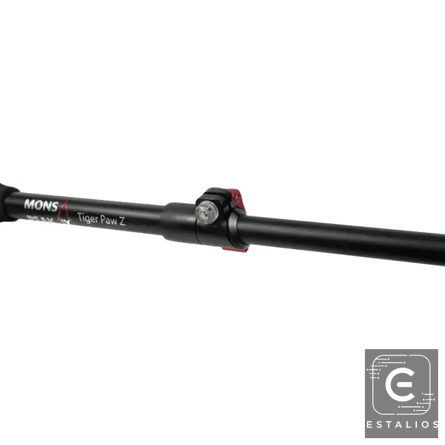 Bold Black and Red Trekking Poles for Ultimate Adventure - Estalios