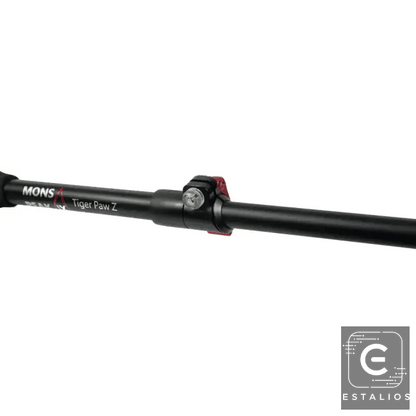 Bold Black and Red Trekking Poles for Ultimate Adventure - Estalios