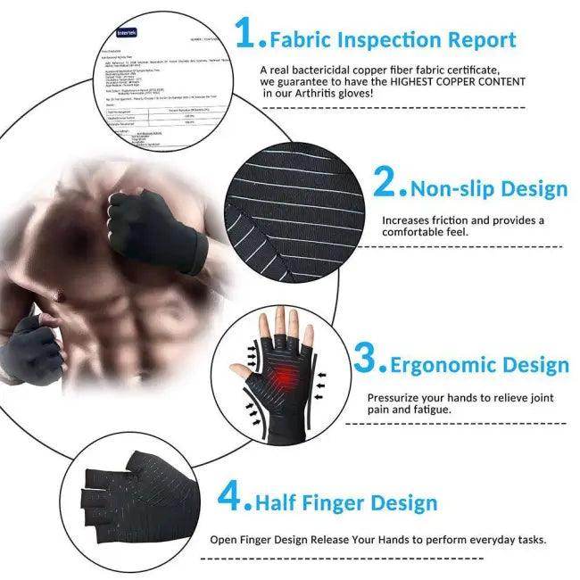 Unleash Your Strength with Compression Gloves for Support - Estalios