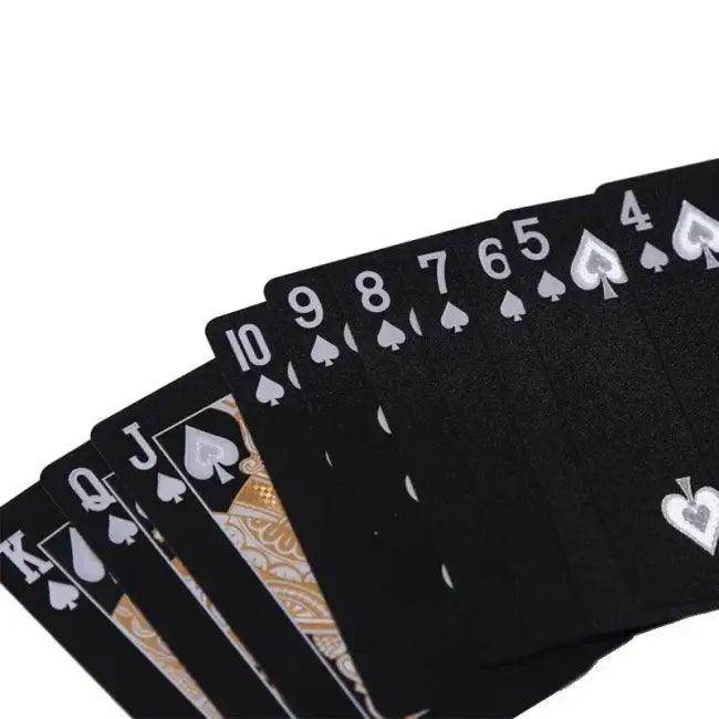Bold Black Gold Joker Card for Stylish Game Nights - Estalios