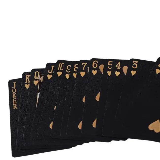 Bold Black Gold Joker Card for Stylish Game Nights - Estalios