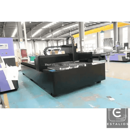 Black Industrial Laser Cutting Machine for Metal Sheets 5kw - Estalios