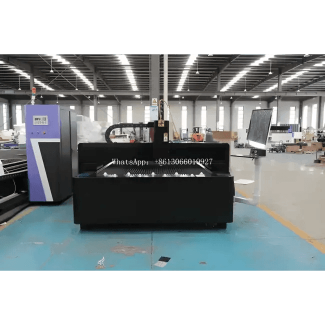 Black Industrial Laser Cutting Machine for Metal Sheets 5kw - Estalios