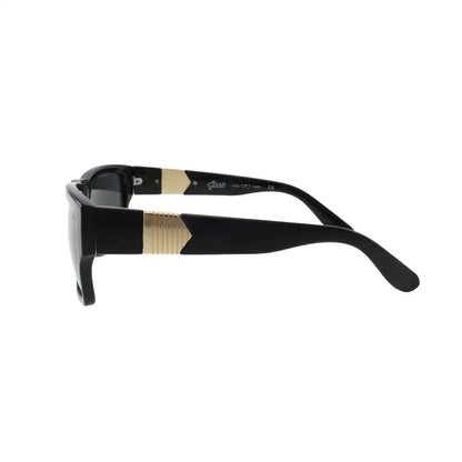 Black Jase Carter sunglasses with gold accents for a stylish York look