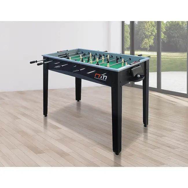 Foosball Thrill Epic Table with Sleek Black Legs Design - Estalios