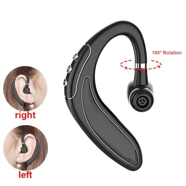 Unleash Sound Freedom with Bold Black Bluetooth Headset - Estalios