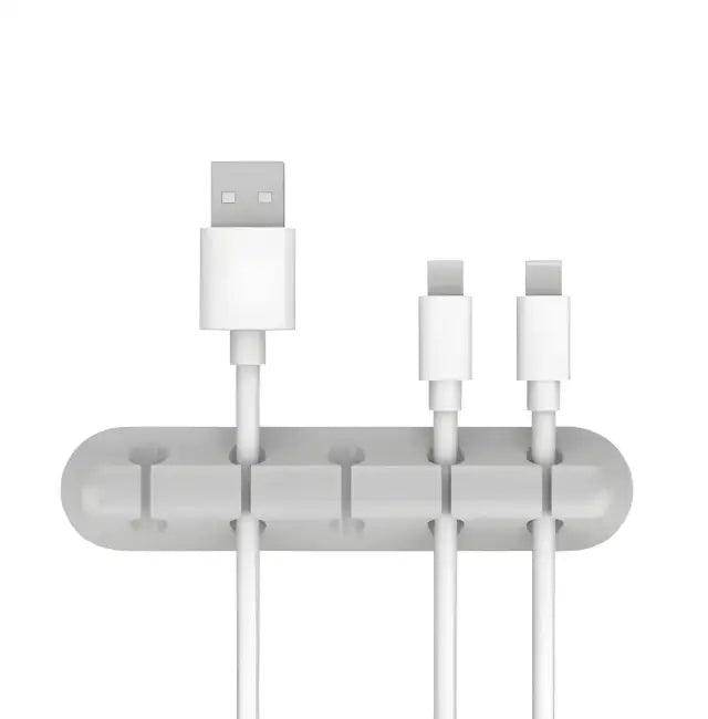 Transform Your Desk with Adhesive Cable Organizer Duo Now - Estalios